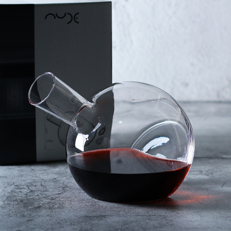 NUDE 土耳其进口水晶玻璃葡萄酒分酒器 家用红酒快速醒酒器手工