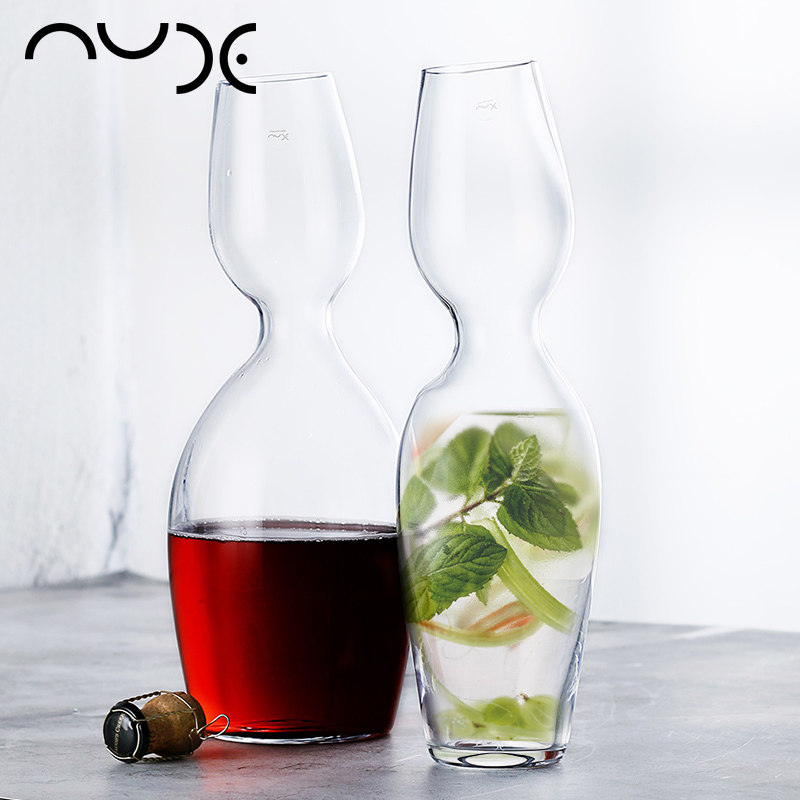 GDA获奖作品 NUDE 水晶玻璃葡萄酒分酒器 家用红酒快速醒酒器