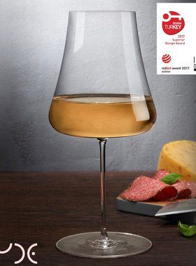 红点奖Nude进口勃艮第红酒杯水晶杯手工白葡萄酒杯高脚家用轻薄