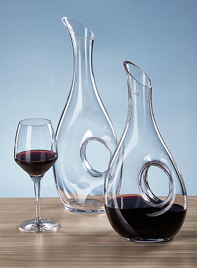 NUDE努德 土耳其进口水晶玻璃葡萄酒杯分酒器家用红酒快速醒酒器