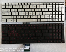 ASUS G501 N501 N501JW UX501 UX52 Q501 N541黑色红字银色键盘US