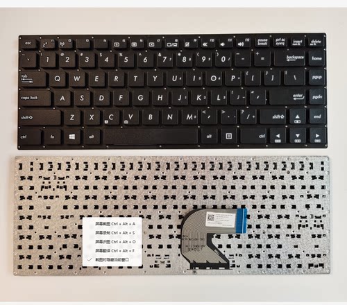 原装ASUS 华硕 E403N E403NA E403SA X400N 笔记本键盘 全新 US