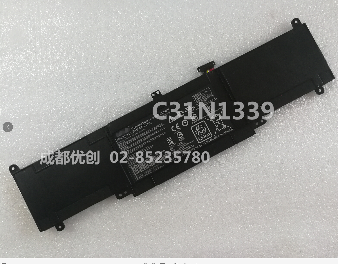 适用于:华硕 C31N1339 Q302LA U303L UX303LN TP300L 笔记本电池