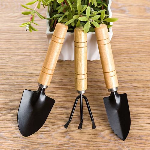 园艺工具种花三件套小铲子种植家用种菜养花园艺松土花铲盆栽花艺
