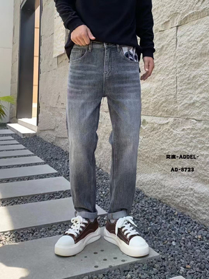 艾度2024美式牛仔裤新款秋款复古高街宽松直筒休闲百搭男士男