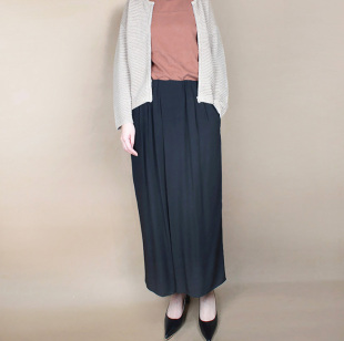 2021早秋上新日本贵牌KBF旗下高端品牌UR水洗棉宽松九分阔腿裤子