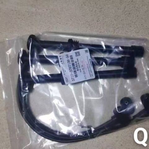 奇瑞A1新QQ3旗云1M1X1371发动机高压线分缸线点火线372分火线3缸