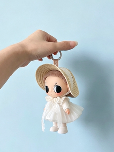 Nyota小小瞬间塔塔娃衣服白色波奈特帽Lolita套装着替度假风缎面