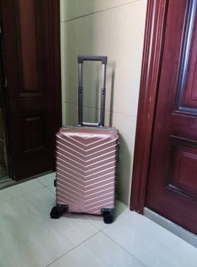 欧森拉杆箱旅行箱卡扣万向轮行李旅行箱专柜正品铝合金框防摔抗压