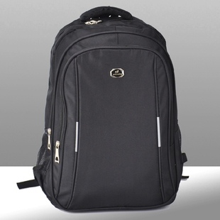 防水牛津双肩包50L背包白领上下班背包男女商务背包简约时尚黑色