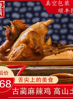 四川泸州熟食古蔺麻辣鸡