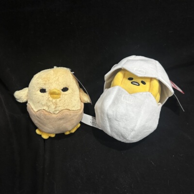 GUND懒蛋蛋蛋黄哥毛绒玩具