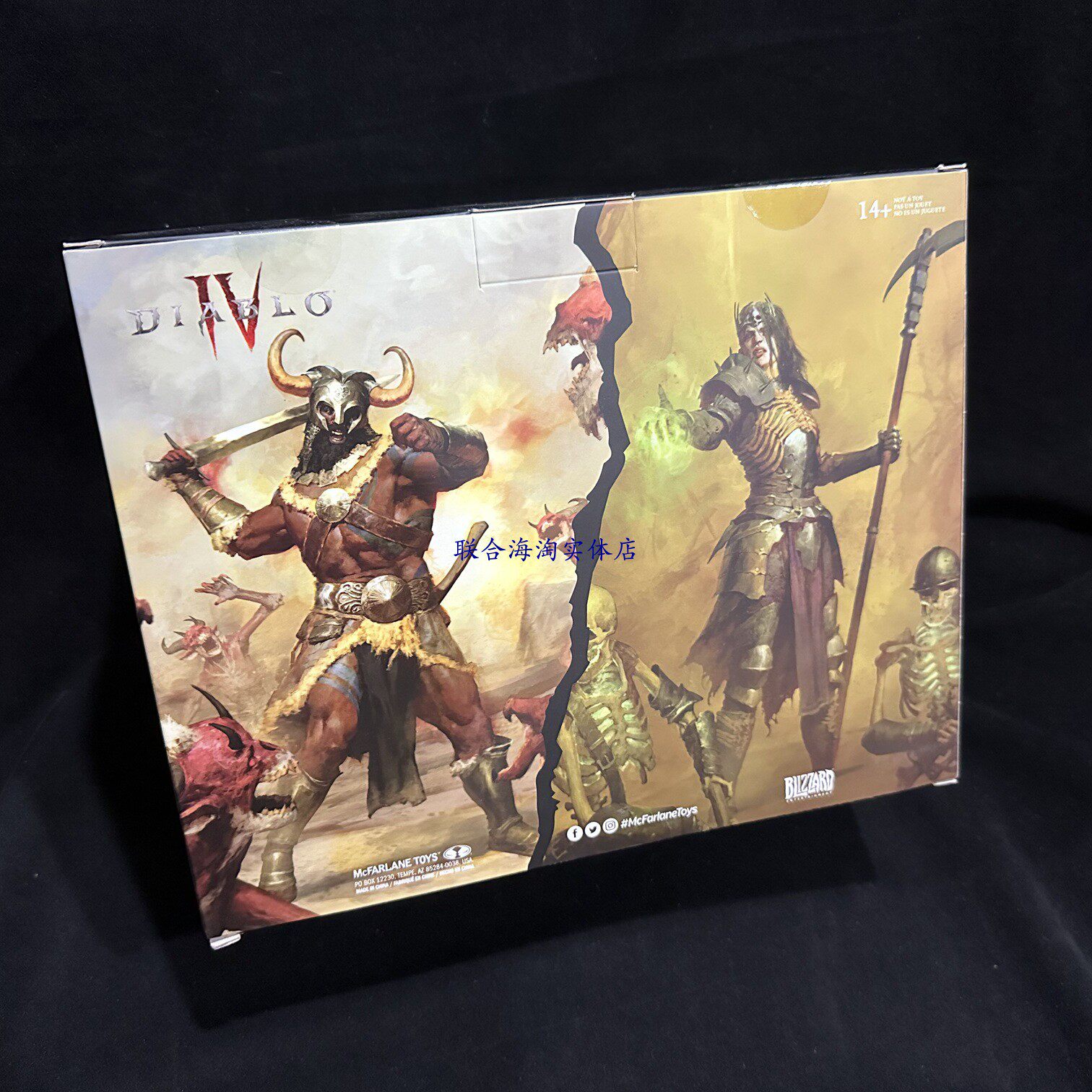 McFarlane麦克法兰暗黑破坏神4 Diablo IV双角色手办套装模型摆件