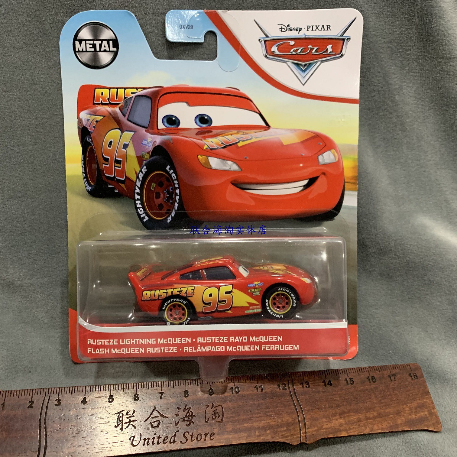 disney cars赛车汽车总动员闪电麦昆黑风暴合金玩具小汽车泰国产