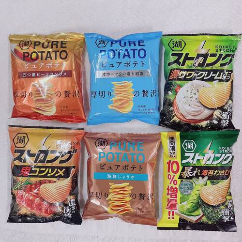 日本薯片湖池屋厚切薯片
