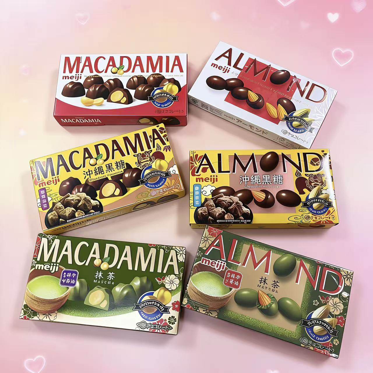 杏仁巧克力坚果巧克力日本明治