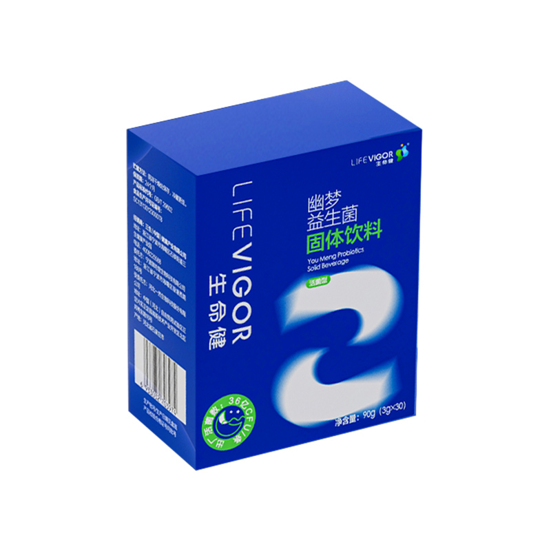 三生生命健幽梦益生菌固体饮料90g（3g×30条）/盒25年7月份出厂