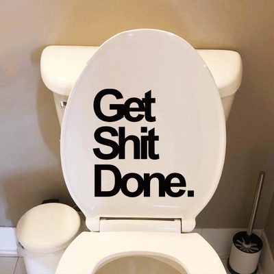 洗手间装饰贴网红英文字g