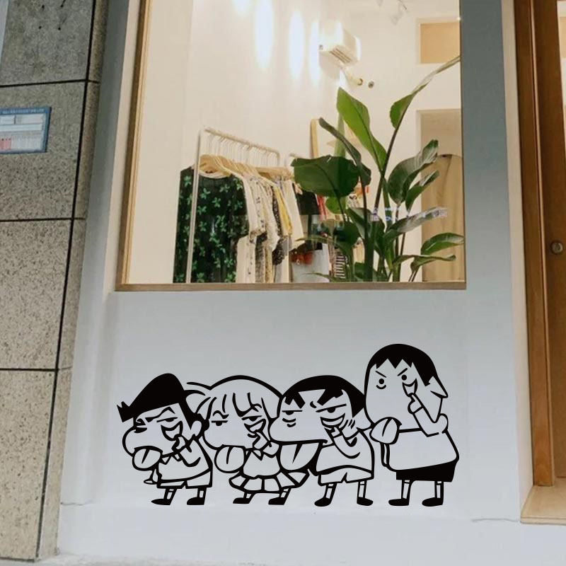 蜡笔小新儿童床边墙角柜图片