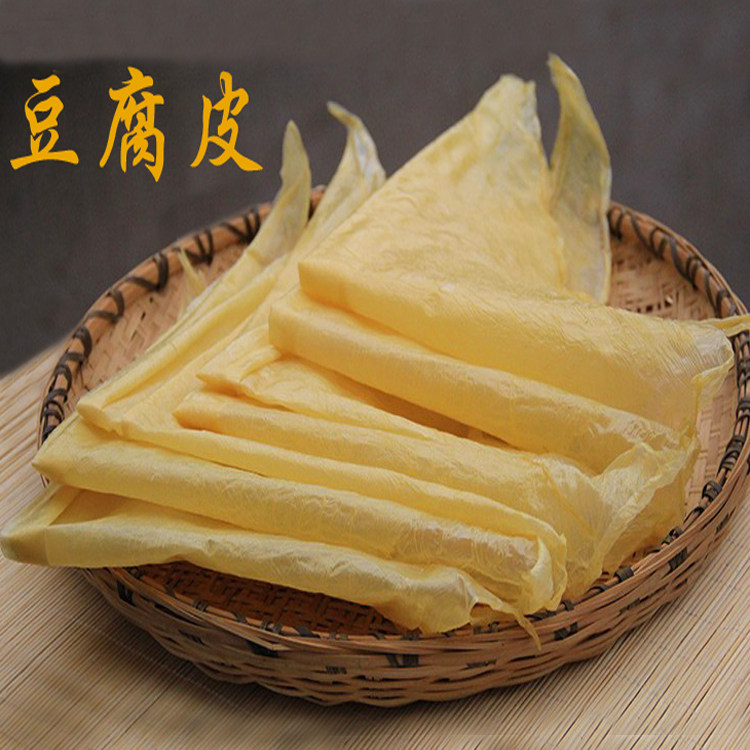 胡姥姥豆腐皮豆制品油皮豆腐衣油豆皮高蛋白营养丰富干货80克特产