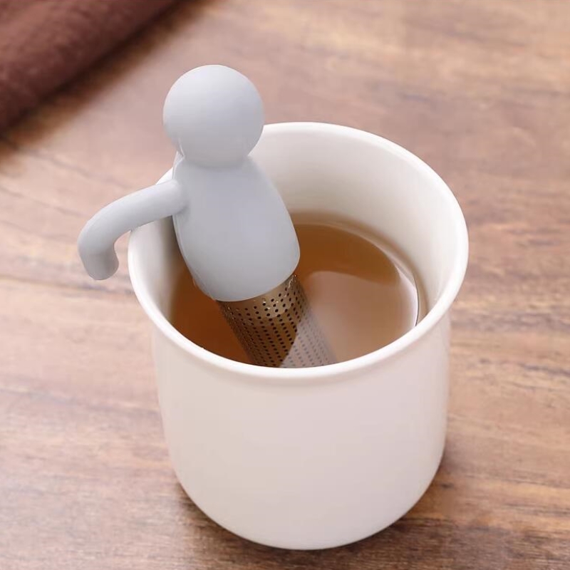 茶网过滤网硅胶个性泡茶过滤器滤茶器创意茶漏器可爱懒人泡茶神器
