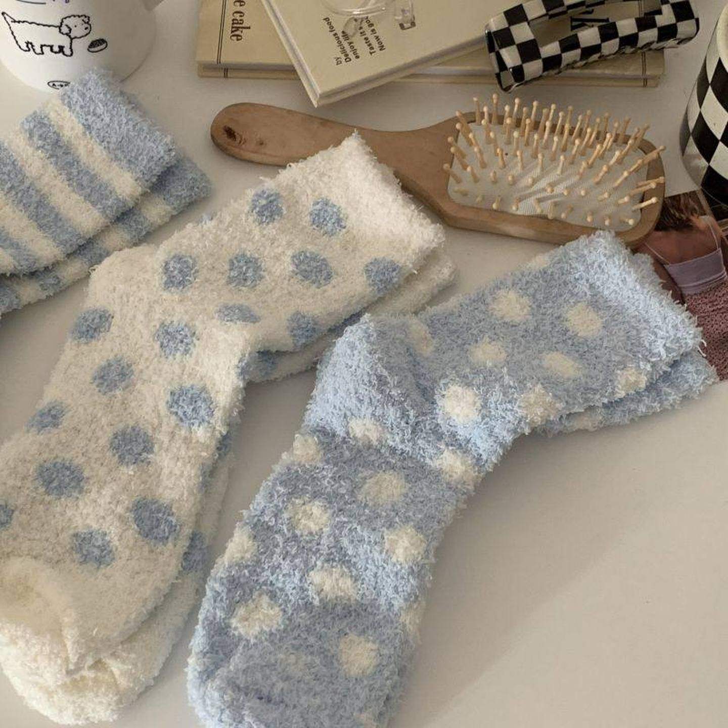 珊瑚绒袜子女中筒袜秋冬季澳绒加绒加厚保暖睡觉居家地板睡眠袜子,女士内衣/男士内衣/家居服,中筒袜,淘宝优惠券,粉丝福利购,淘宝优惠卷