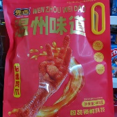先选牌温州味道秘卤鸡爪408克袋