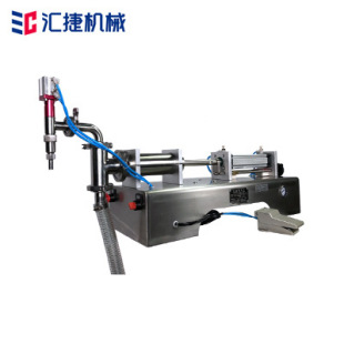 酒类饮料矿泉水定量灌装 机 50单头半自动液灌装