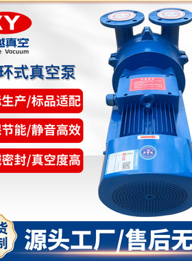 爆款热卖2BVA水环式真空泵工业用铸铁不锈钢抽真空机无油耐腐蚀强