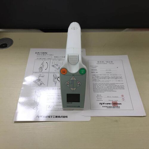 现货日本KEM京都DA-130N电子手持便携式清数显密度比重计测定仪