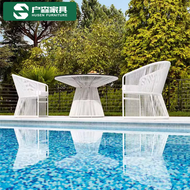 户外休闲桌椅庭院花园咖啡厅藤编桌椅室外露天阳台桌椅三件套组合,住宅家具,户外沙发,淘宝优惠券,粉丝福利购,淘宝优惠卷