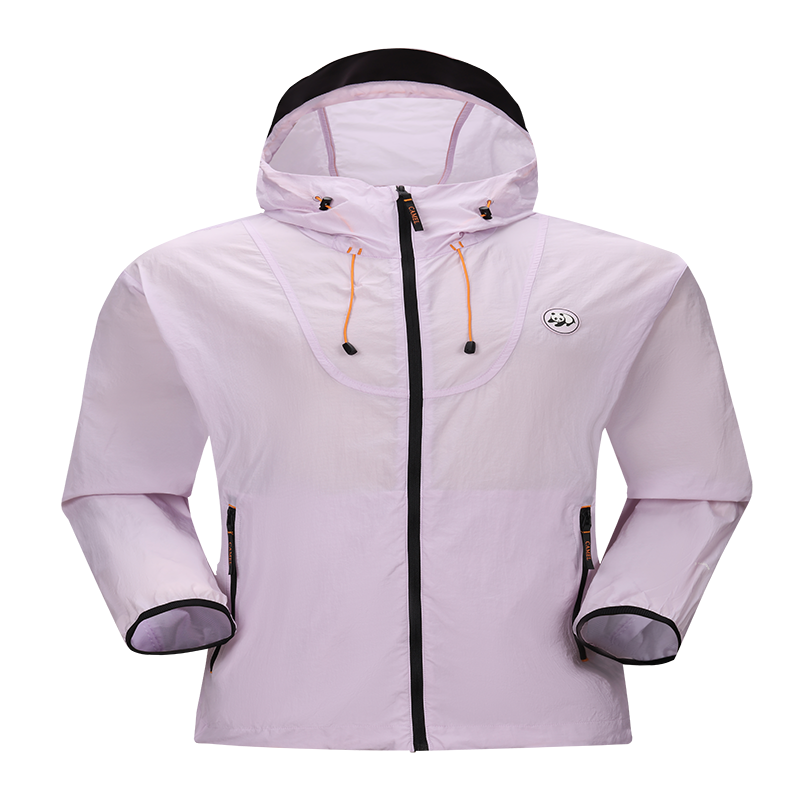 熊猫冰棒防晒衣联名骆驼女夏季薄款防紫外线透气户外防晒服皮肤衣