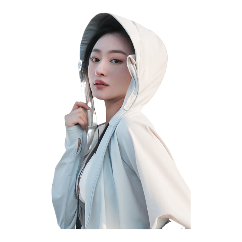 【反光净】骆驼户外防晒衣防紫外线速干凉感透气冰丝外套皮肤衣