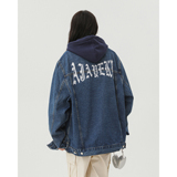 字母刺绣水洗潮流休闲情侣外穿牛仔外套608/P105，男装工装外套，星座202-3