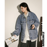 字母刺绣水洗潮流休闲情侣外穿牛仔外套608/P105，男装工装外套，星座202-3