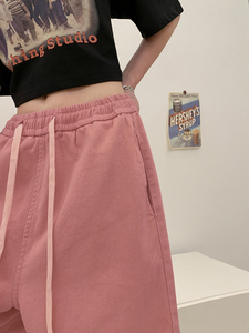 夏季水洗工装五分裤情侣潮流沙滩裤 中腰短裤K2202/ P50，男装牛仔裤，星座202-3