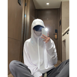 夏季纯色情侣款连帽长袖防晒衣薄款外套F109/P39，男装防晒衣，星座202-3