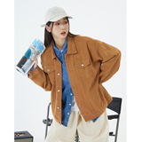 新款纯色工装情侣潮牌牛仔水洗夹克外套N961/P85/128，男装夹克，星座202-3