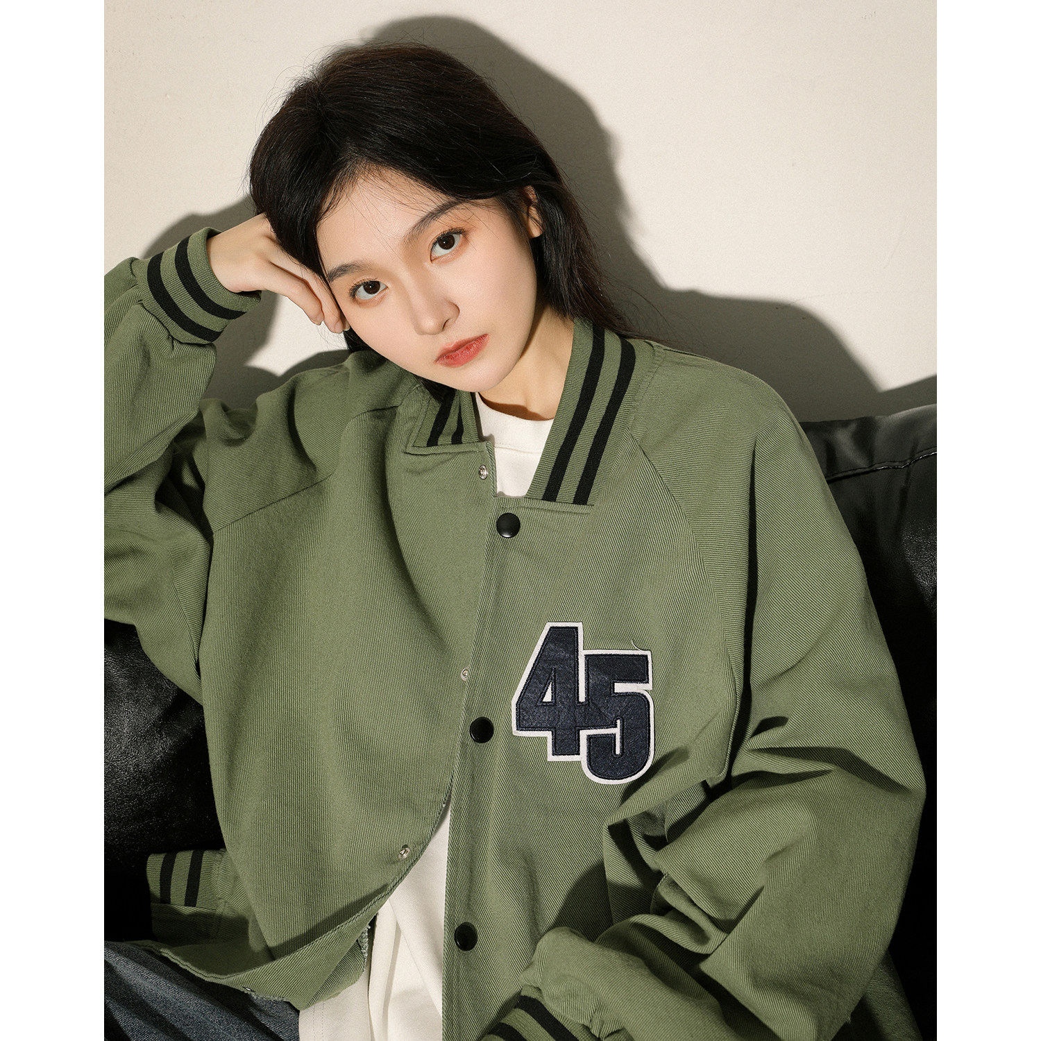 棒球领简约情侣款夹克上衣外套JK328/P90，男装夹克，星座202-3