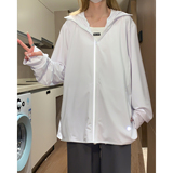 夏季纯色情侣款连帽长袖防晒衣薄款外套F109/P39，男装防晒衣，星座202-3