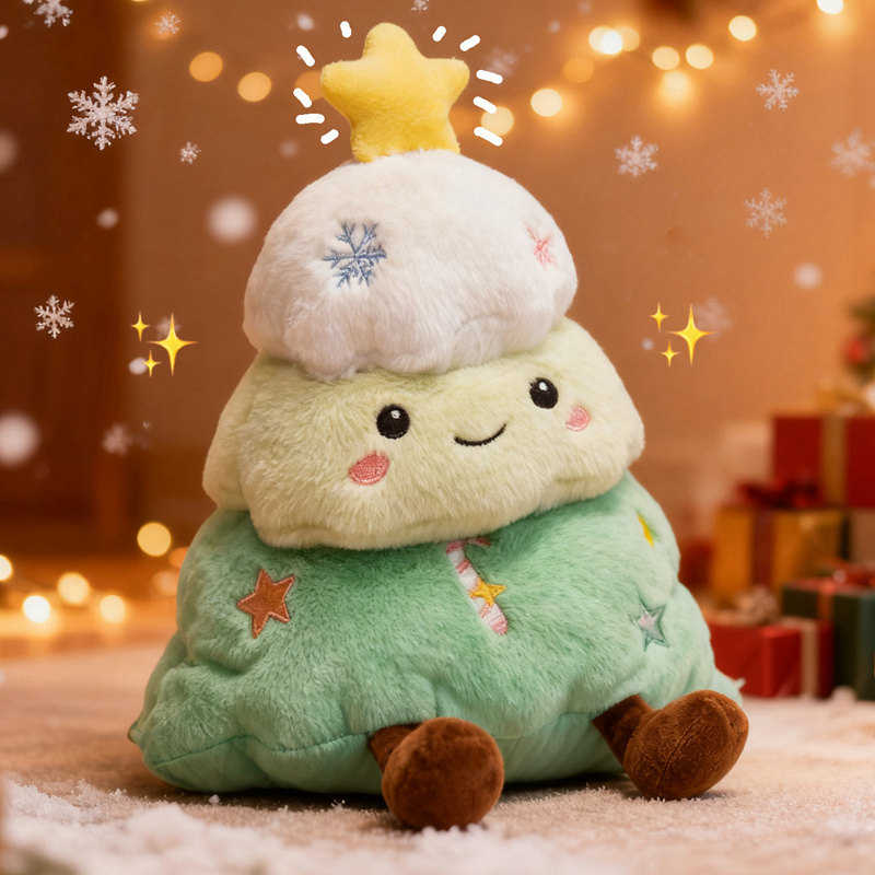 跨境趣味蛋糕圣诞树公仔毛绒玩具可爱小蛋糕玩偶布娃娃圣诞节礼物,玩具/童车/益智/积木/模型,毛绒/玩偶/公仔/布艺类玩具,淘宝优惠券,粉丝福利购,淘宝优惠卷