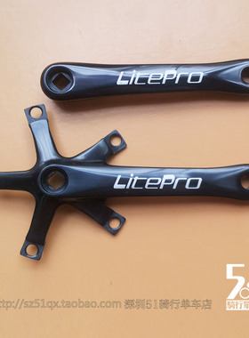 LITEPRO方孔曲柄170黑色/银色 改风行BYA412 P8 P18 083