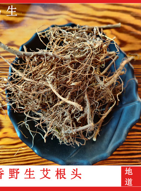 野生艾根 艾草头 小叶艾叶根广西老艾草根客家煲汤不熏硫磺农产品