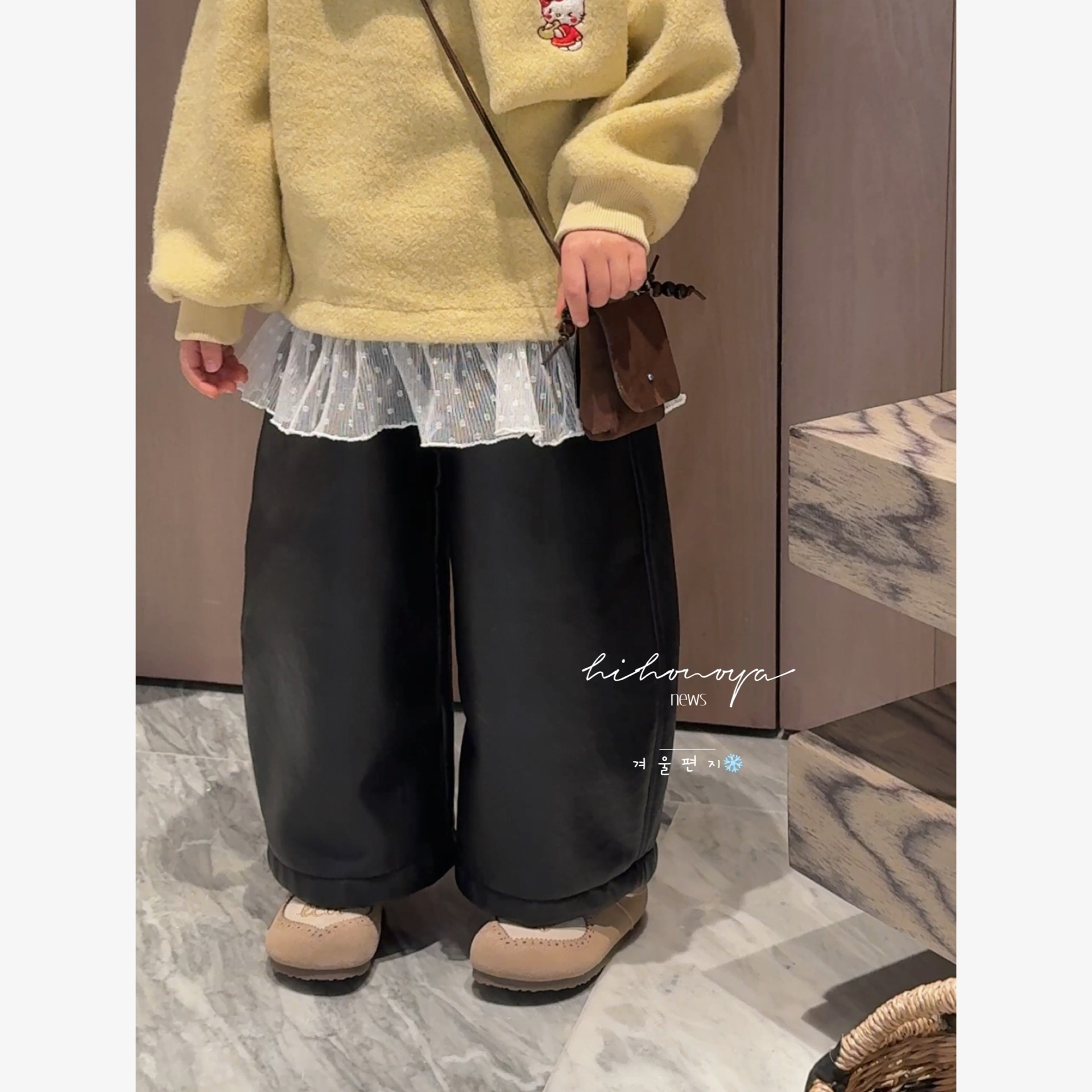 Spring韩国童装2026年冬季新款宝宝黑色宽松奥粒绒皮裤女童休闲裤,童装/婴儿装/亲子装,裤子,淘宝优惠券,粉丝福利购,淘宝优惠卷