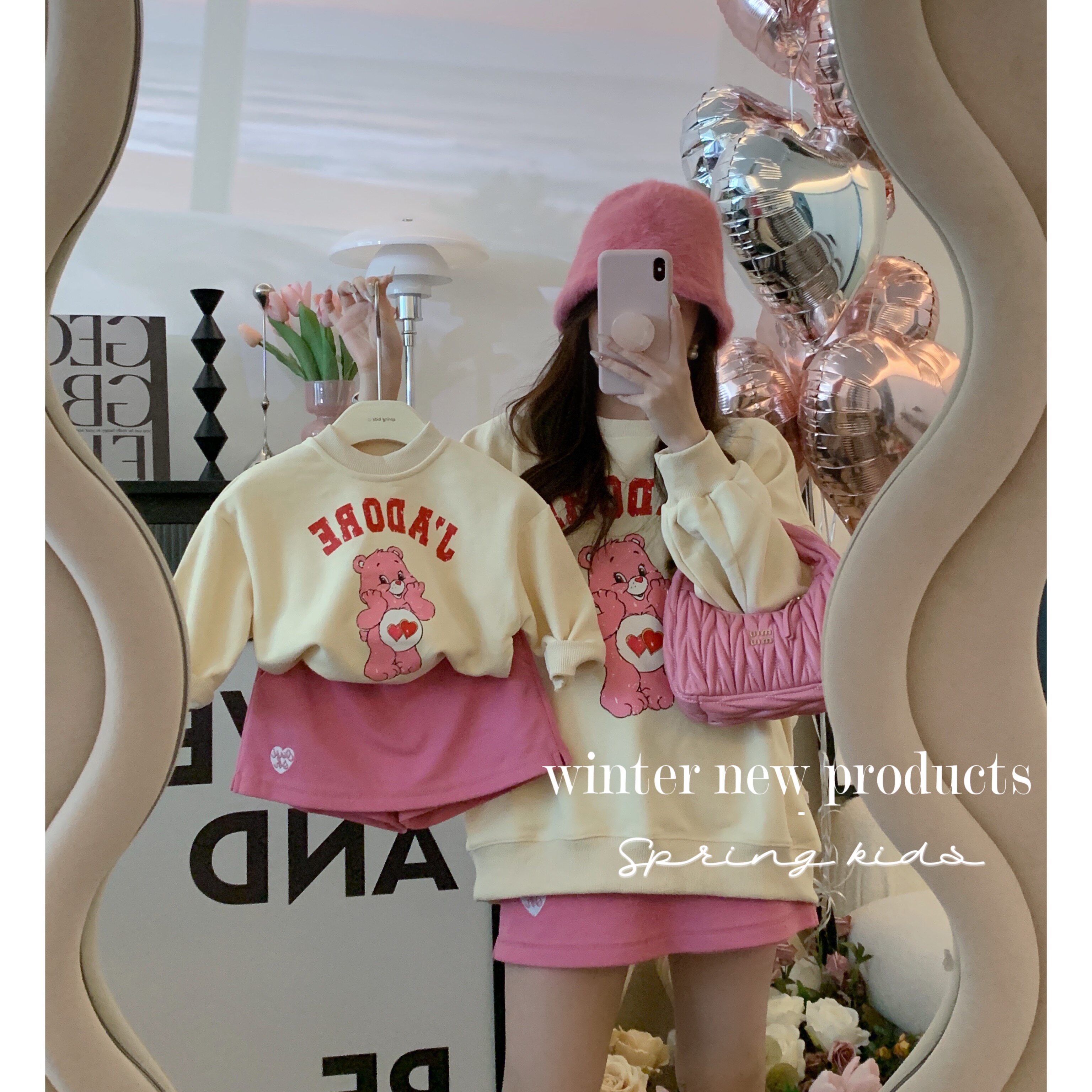 \限時預購/ 韓國童裝  AG25232 Winter Dino Sweatshirt main image 1