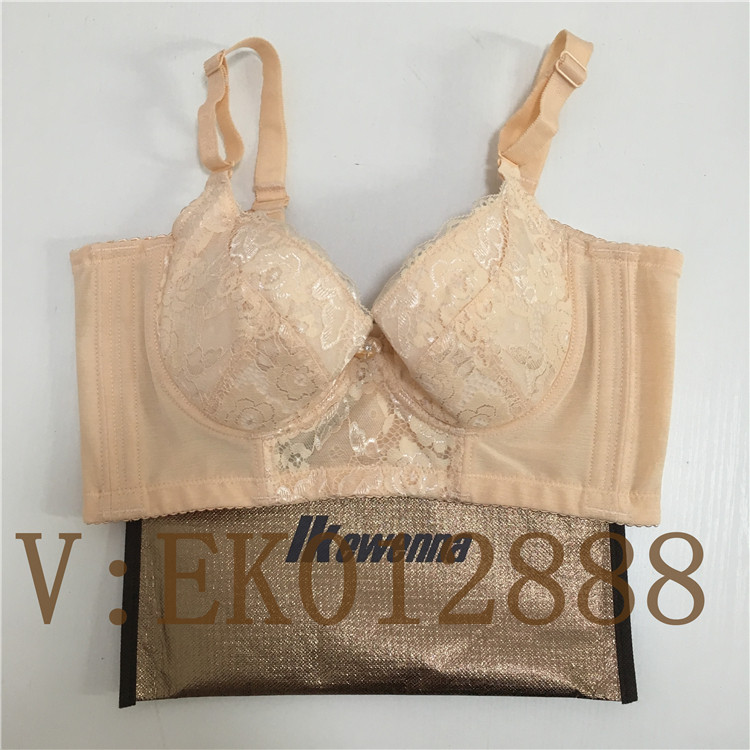 伊克温娜皇室经典短文胸肤色上托矫正防下垂侧收副乳聚拢美体内衣