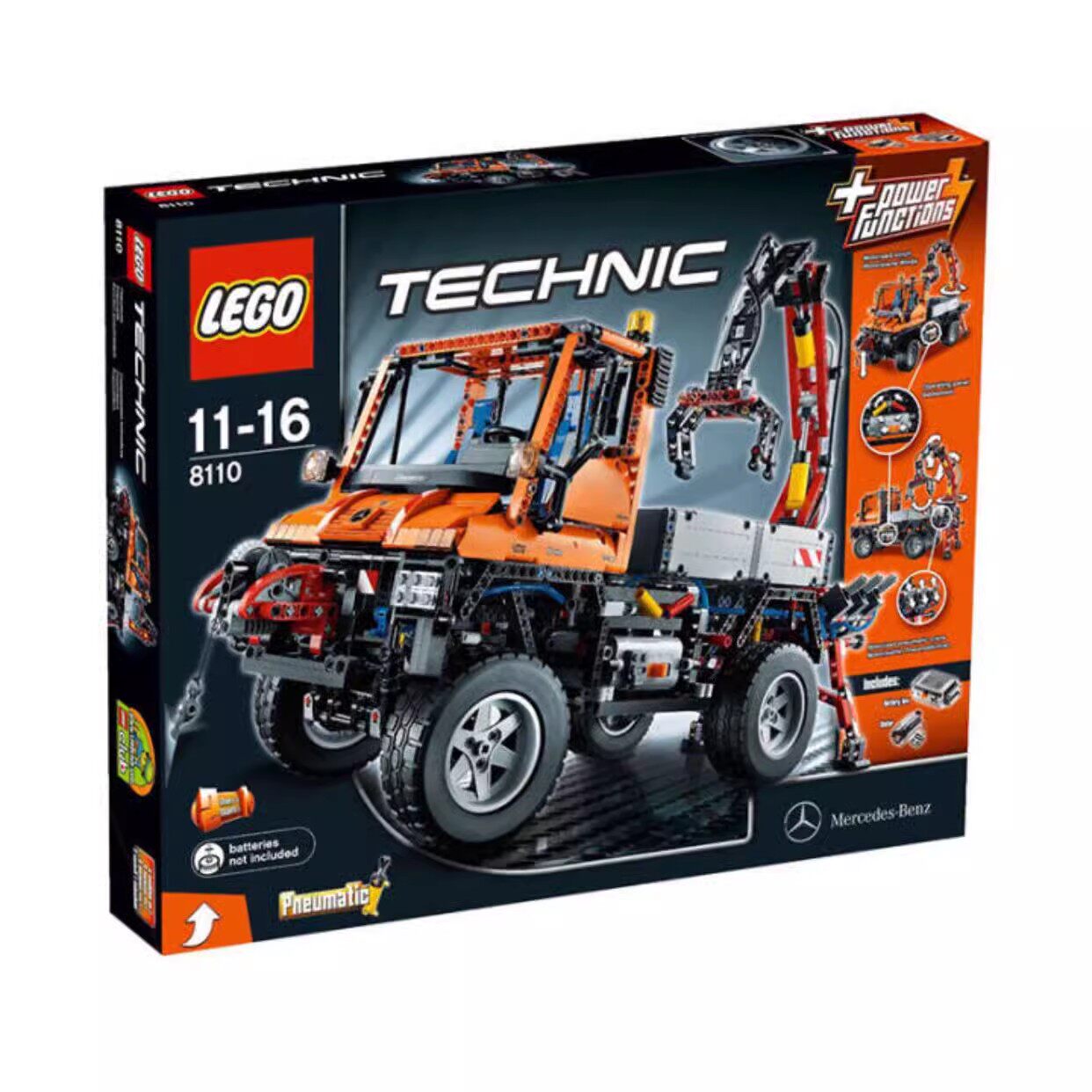 全新乐高lego玩具 technic 科技机械组 旗舰奔驰车乌尼莫克 8110