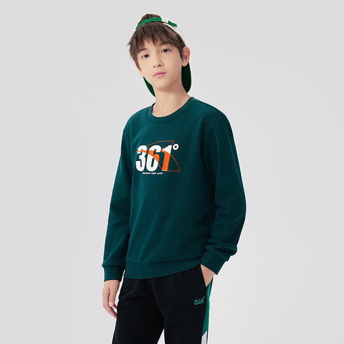 361童装男童套头卫衣运动女秋季