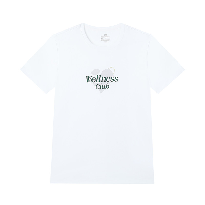 361度运动t恤女2026夏季新款宽松舒适上衣圆领短T恤