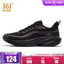 运动鞋 网面透气黑色跑步鞋 2025新款 子轻便休闲跑鞋 秋冬鞋 361男鞋